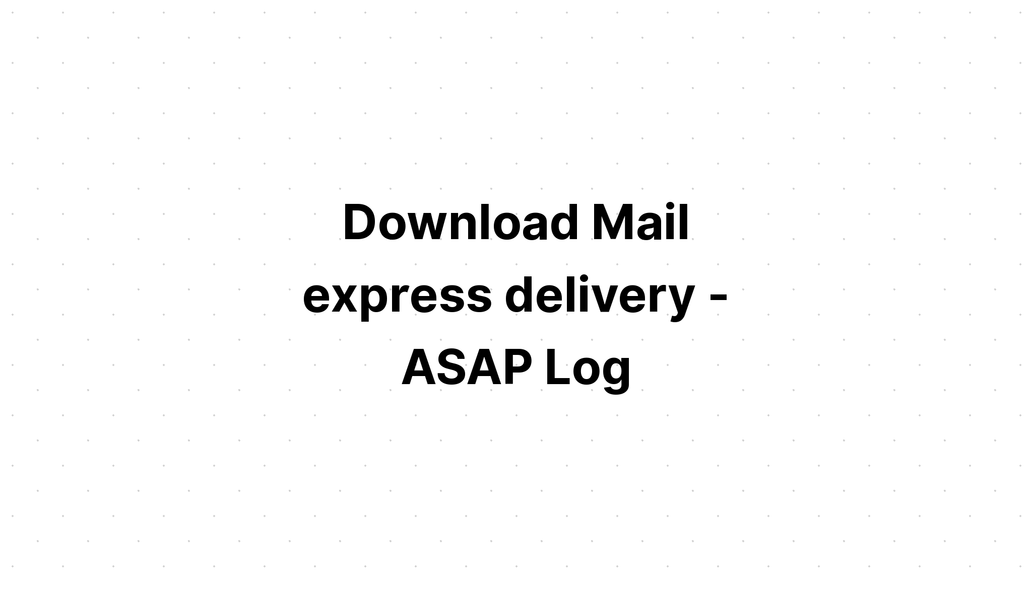 Download Express Delivery Santa Mail SVG File